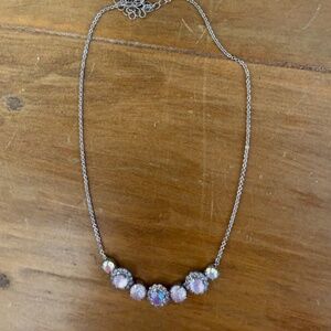 Sorrelli Necklace Cotton Candy clouds Necklace NEVER WORN
